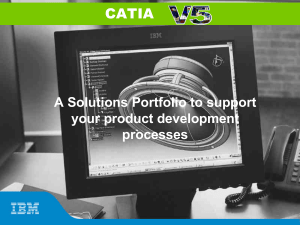 CATIA Solutions Portfolio for Product Development