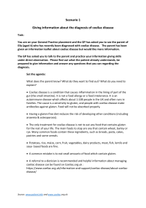 Coeliac Disease: Information for Parents