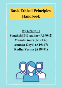 Group 1 (Counseling IA 1)-Basic Ethical Principles Handbook