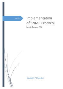 SNMP XX  Report