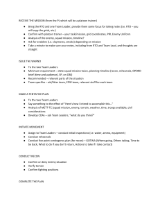 Military Squad Leader Training Guide