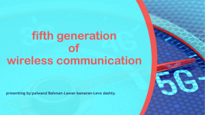 5G Wireless Communication: Fifth Generation Overview