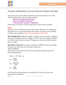 source impedance