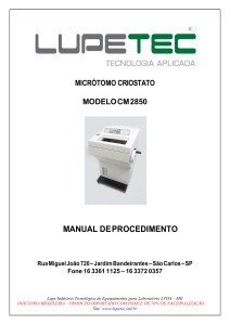 3. Manual de procedimento - CM2850 - LCD