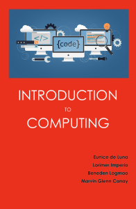 Introduction to Computing: IT Fields & Opportunities