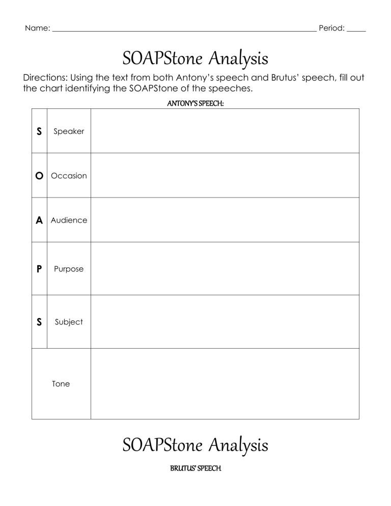 SOAPStone