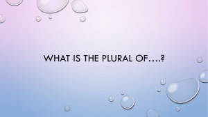 Plural Nouns Worksheet: Practice & Learn