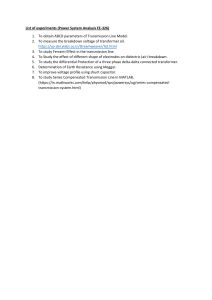 Power System Analysis Experiments (EE-326)