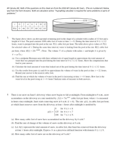 AP Calculus BC Exam Questions 2010