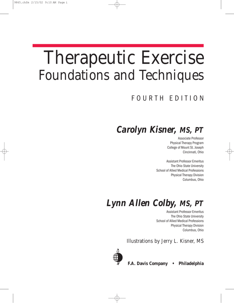 therapeuticexercise