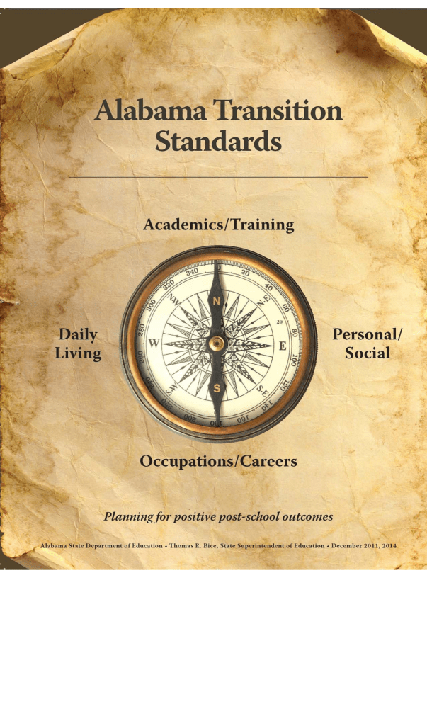 Alabama Transition Standards 2014
