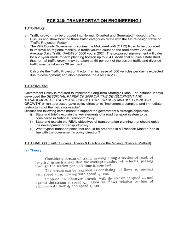 case study in transportation engineering