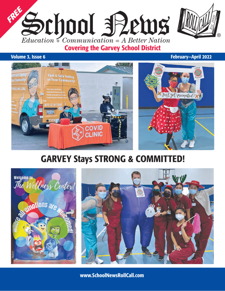 GarveySchoolNewsFeb April2022