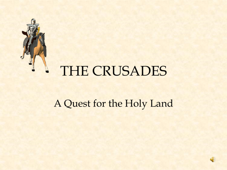 crusades essay examples