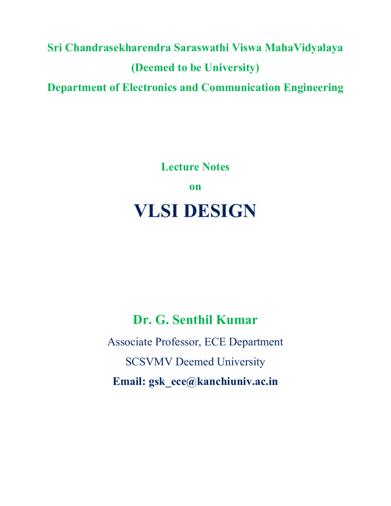 VLSI Design