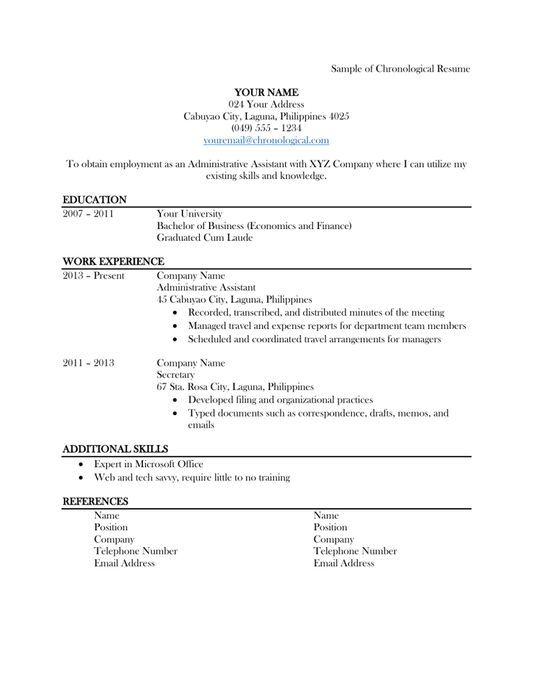 make your own resume and application letter