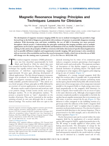 MRI Principles and Techniques: A Review for Clinicians