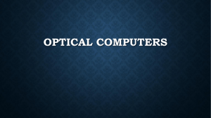 OPTICAL COMPUTERS
