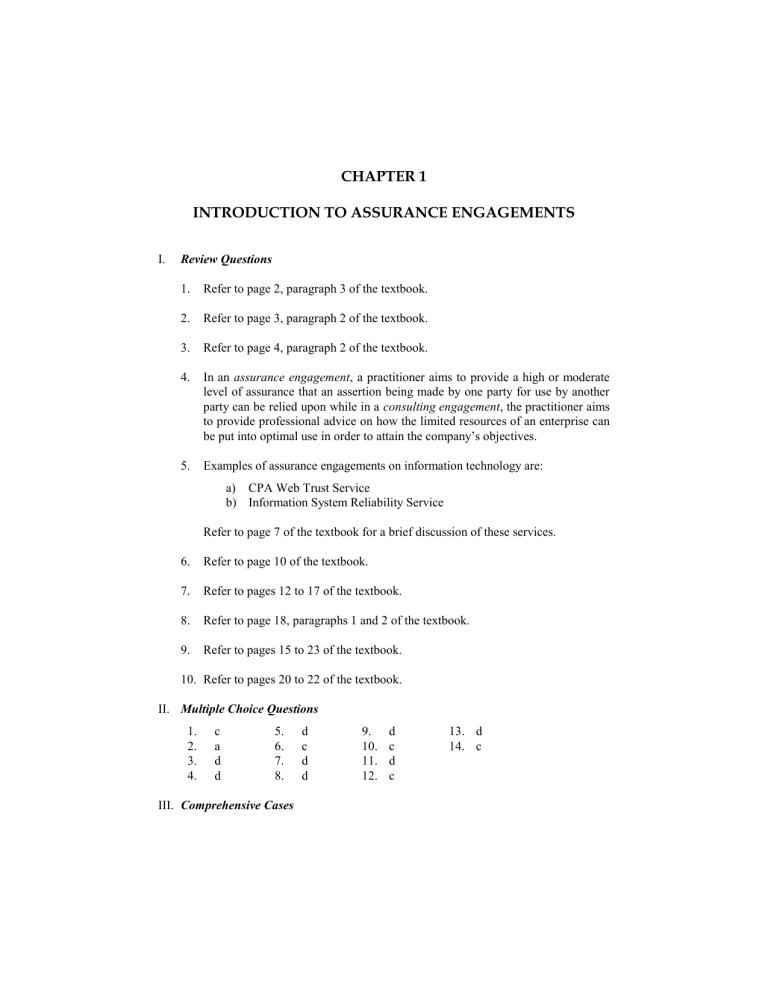 Chapter 01-Cabrera Auditing