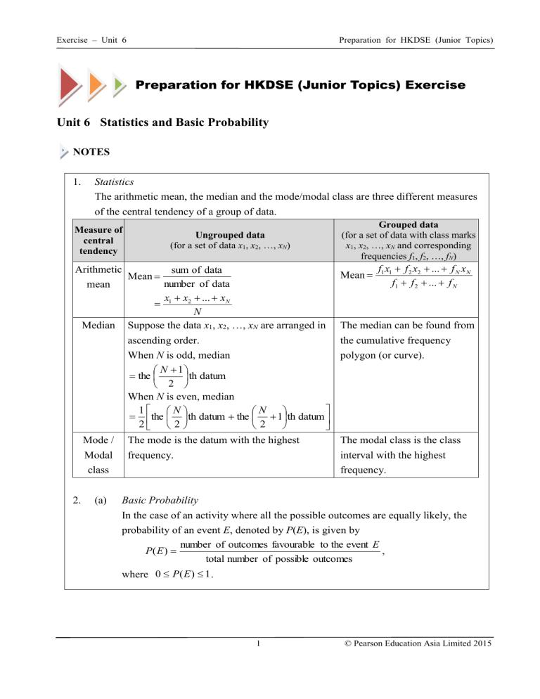 unit 9 probability and statistics homework 3