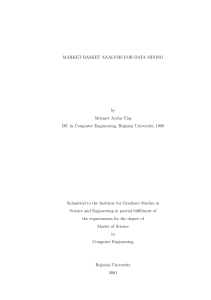 Market Basket Analysis for Data Mining Master's Thesis