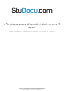 Disciplina en Trading Intradiario: Guía para el Éxito