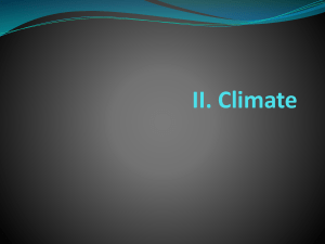 Climate Zones & Biomes: Presentation on Earth's Climate