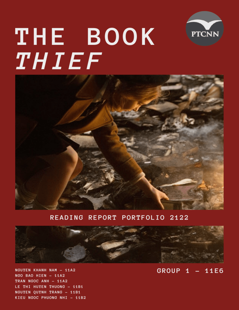 book report on book thief