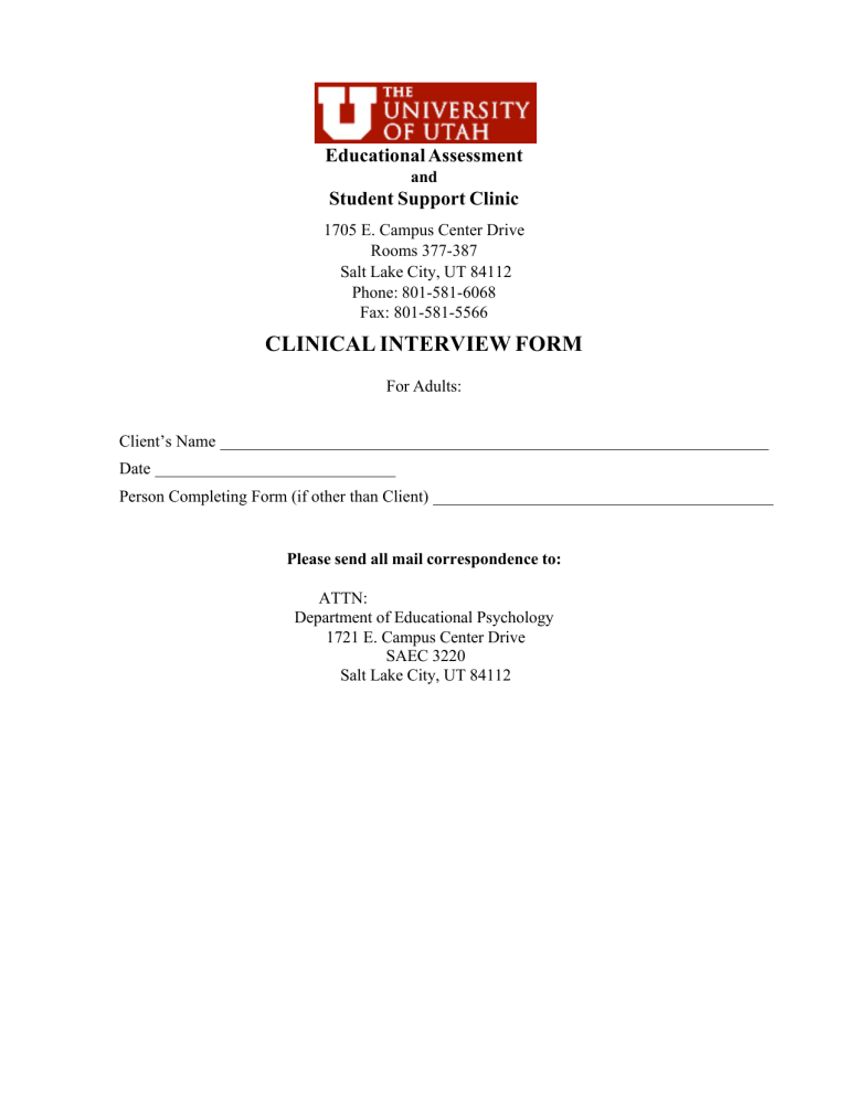 adultclinicalinterviewform