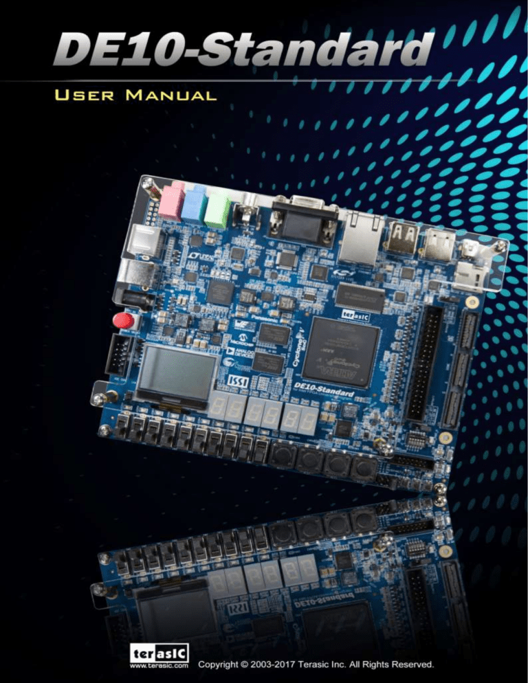 DE10Standard User manual