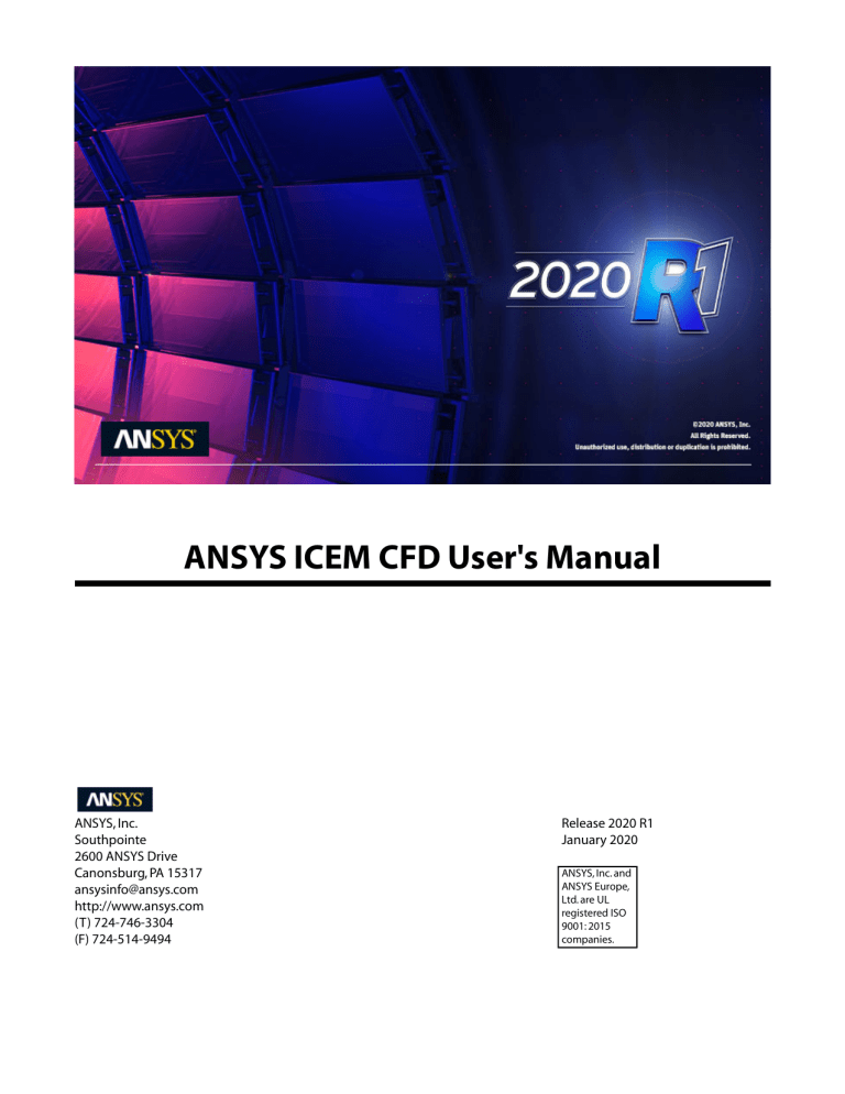 ANSYS ICEM CFD Users Manual