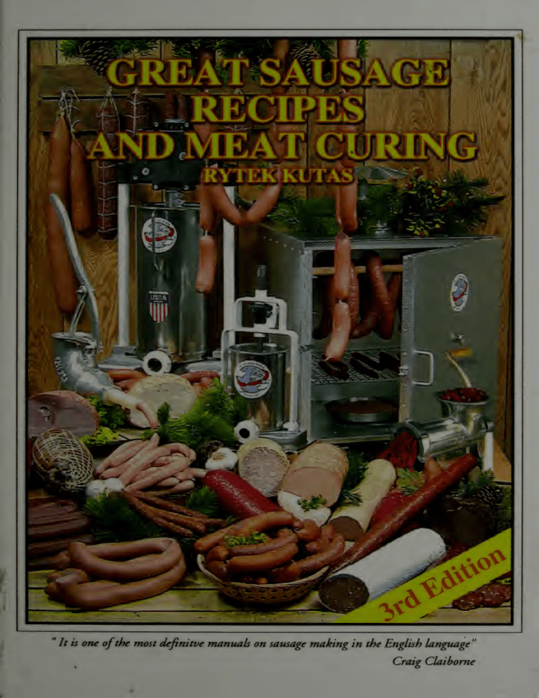 Great Sausage Recipes and Meat Curing (Rytek Kutas)