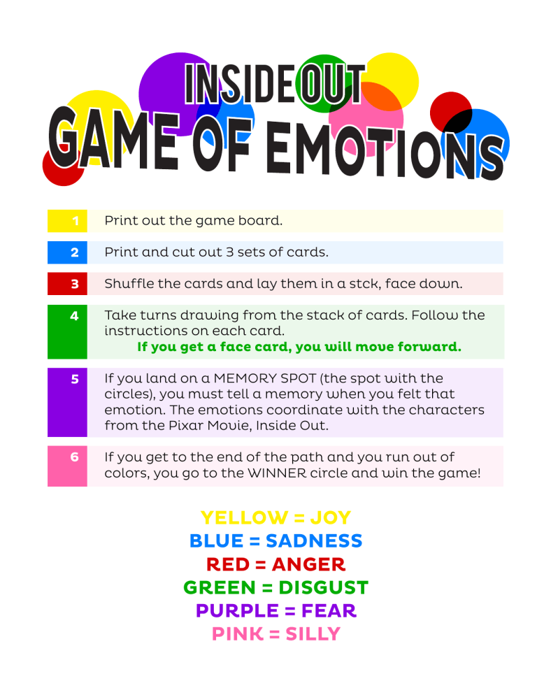 EmotionsBoardGame