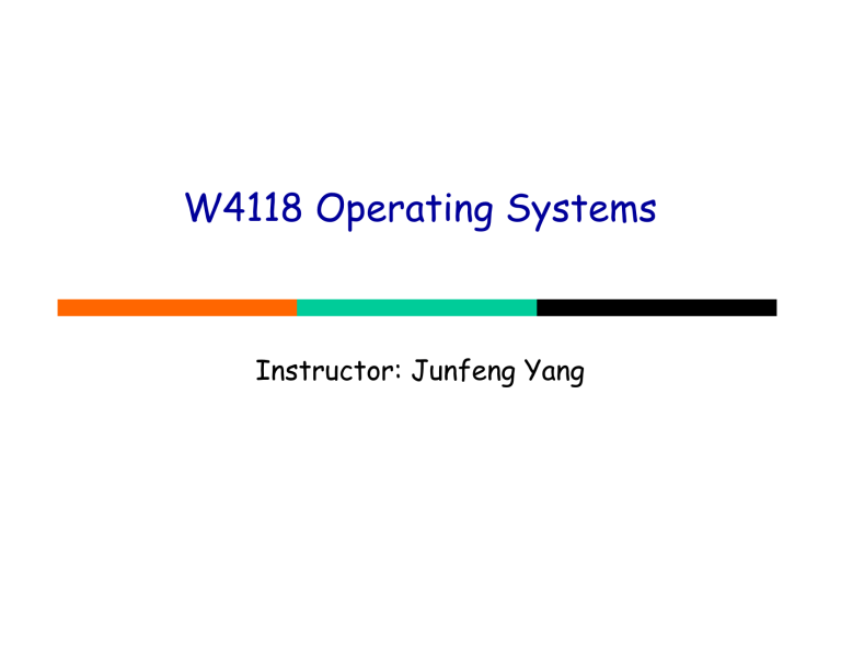 Linux Process Management: Overview, Data Structures, Operations