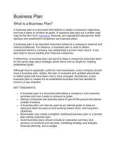 Business Plan: Definition, Importance, and Key Components