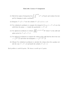 Math 265: Lesson 17 Assignment