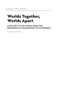 Worlds Together, Worlds Apart Instructor's Manual