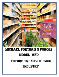 FMCG Industry Analysis: Porter's 5 Forces & Trends