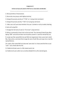 Linux Assignment: Process, User, File Management