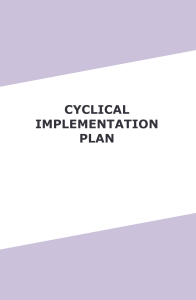 Cyclical Student Shifting Plan & Course List 2022-2023