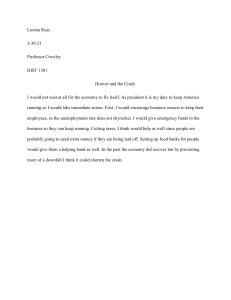 Hoover and the Crash Essay