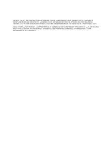 Partnership vs. Corporation: Legal Definitions