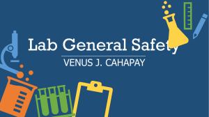 Lab Safety: Fire & General Safety Procedures