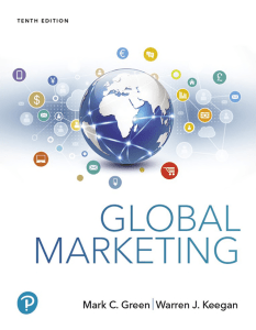 Global Marketing Textbook: Strategies & Environment