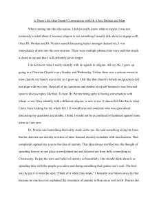 Life After Death: Eternity & Religious Beliefs