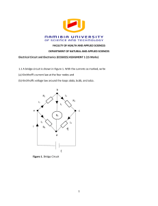 Electrical Circuit Analysis Assignment