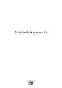 Principios de Administración: Libro de Texto Universitario