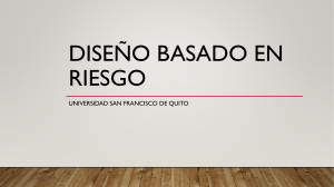 Diseño Basado en Riesgo: Gestión de Proyectos