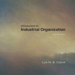 Industrial Organization: Markets & Competition
