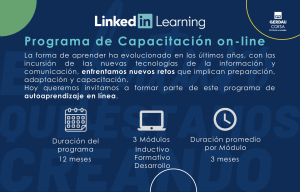 Programa de Capacitación On-line